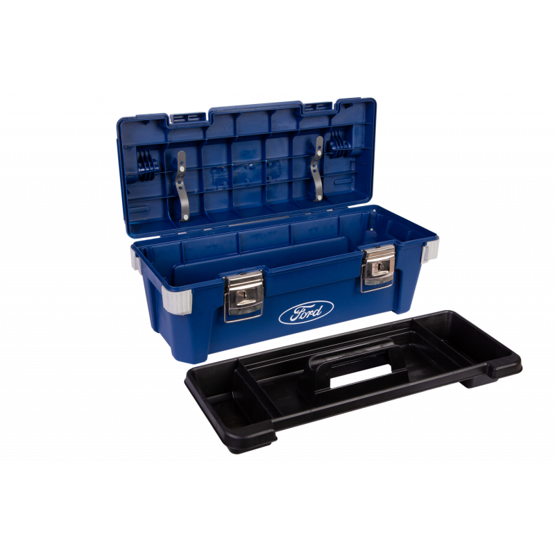 Ford Tools Large Plastic Tool Box THE MANCAVE GARAGE