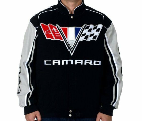 Camaro Racing Jacket Size L THE MANCAVE GARAGE
