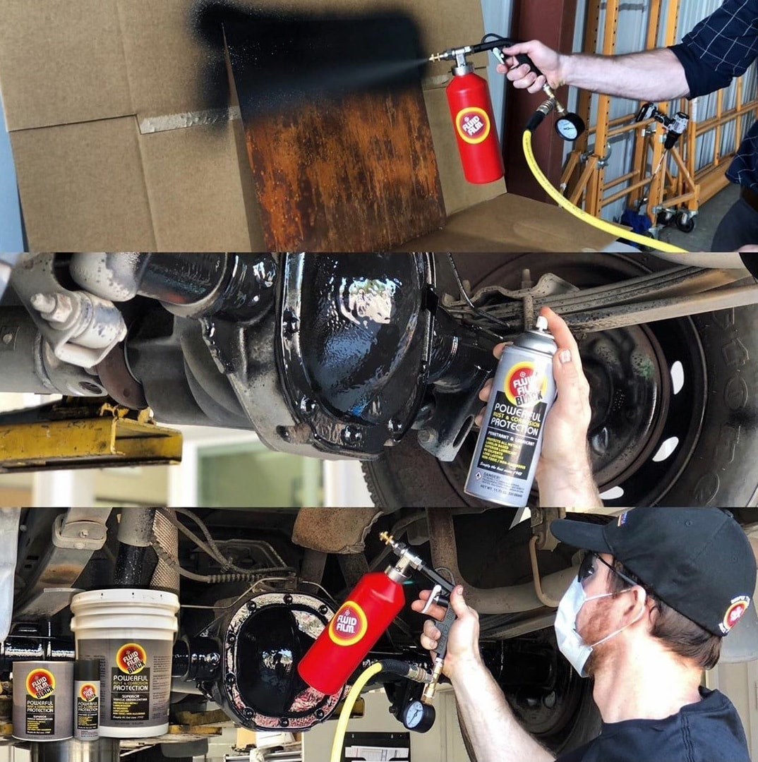 FLUID FILM Spray Gun THE MANCAVE GARAGE